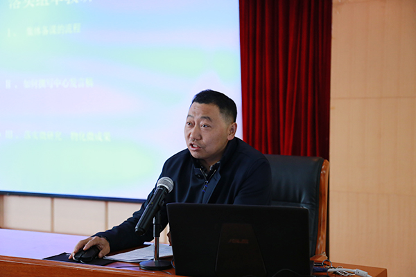 宣威市祯祥初中教师到民大附中参观交流,云南民族大学附属中学